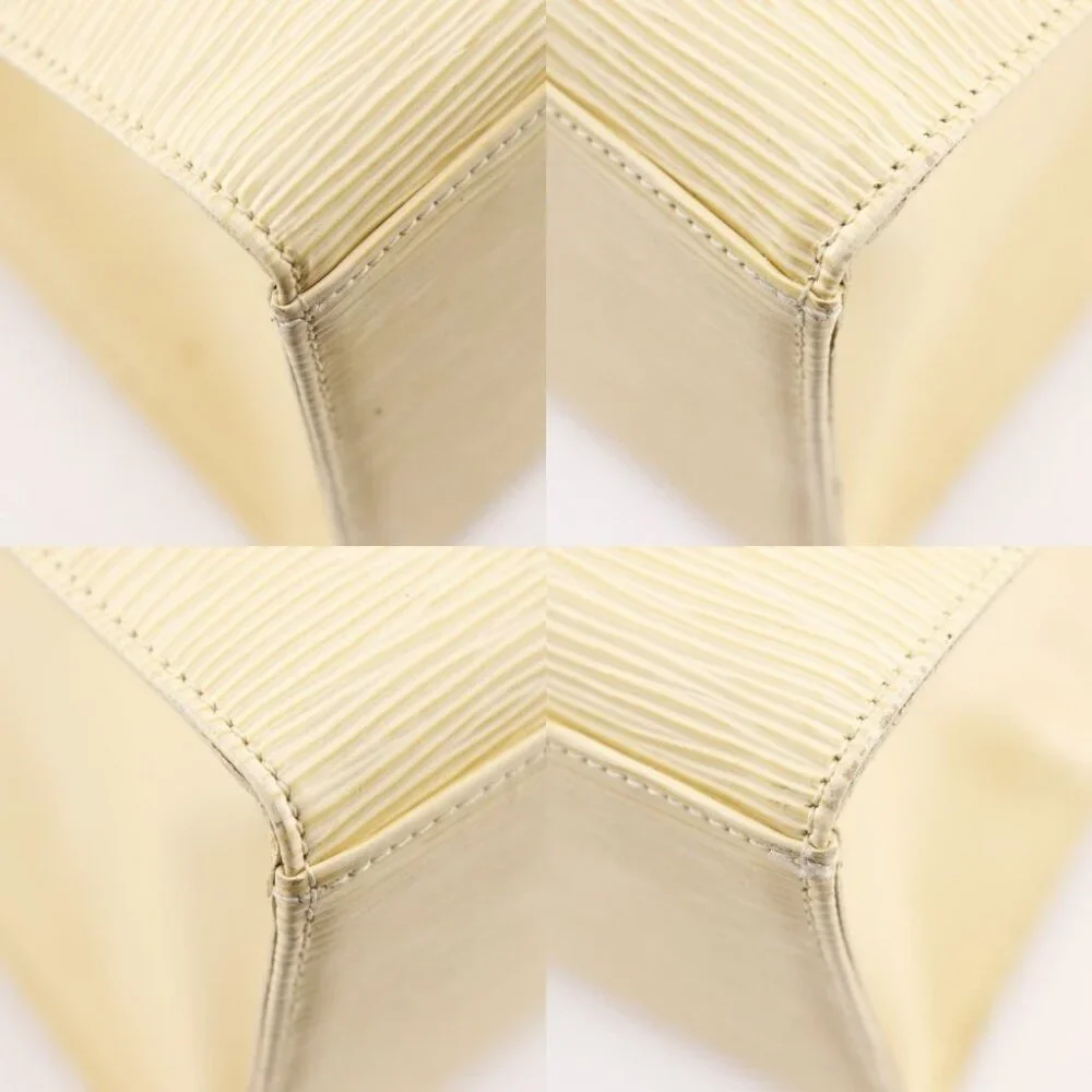 LOUIS VUITTON Croisette PM Tote Bag M5249A Vanilla cream Epi Leather Women